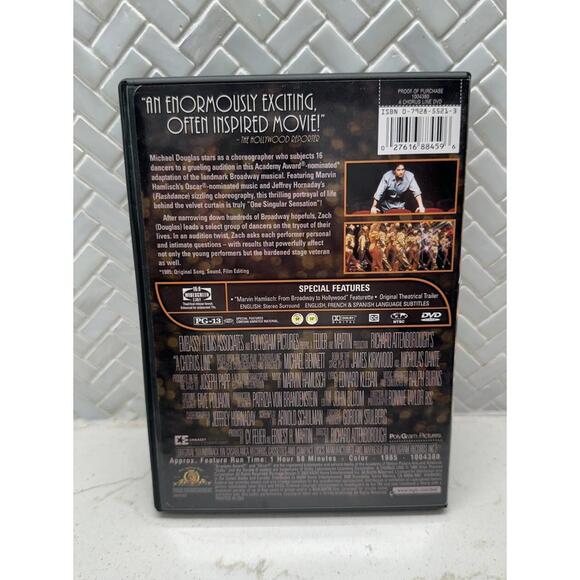 A Chorus Line MGM Home Entertainment Special Features - DVD - VERY GOOD Broadway - Picture 2 of 4